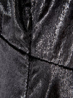 Abito con Spalline Effetto Lucido in Velvet