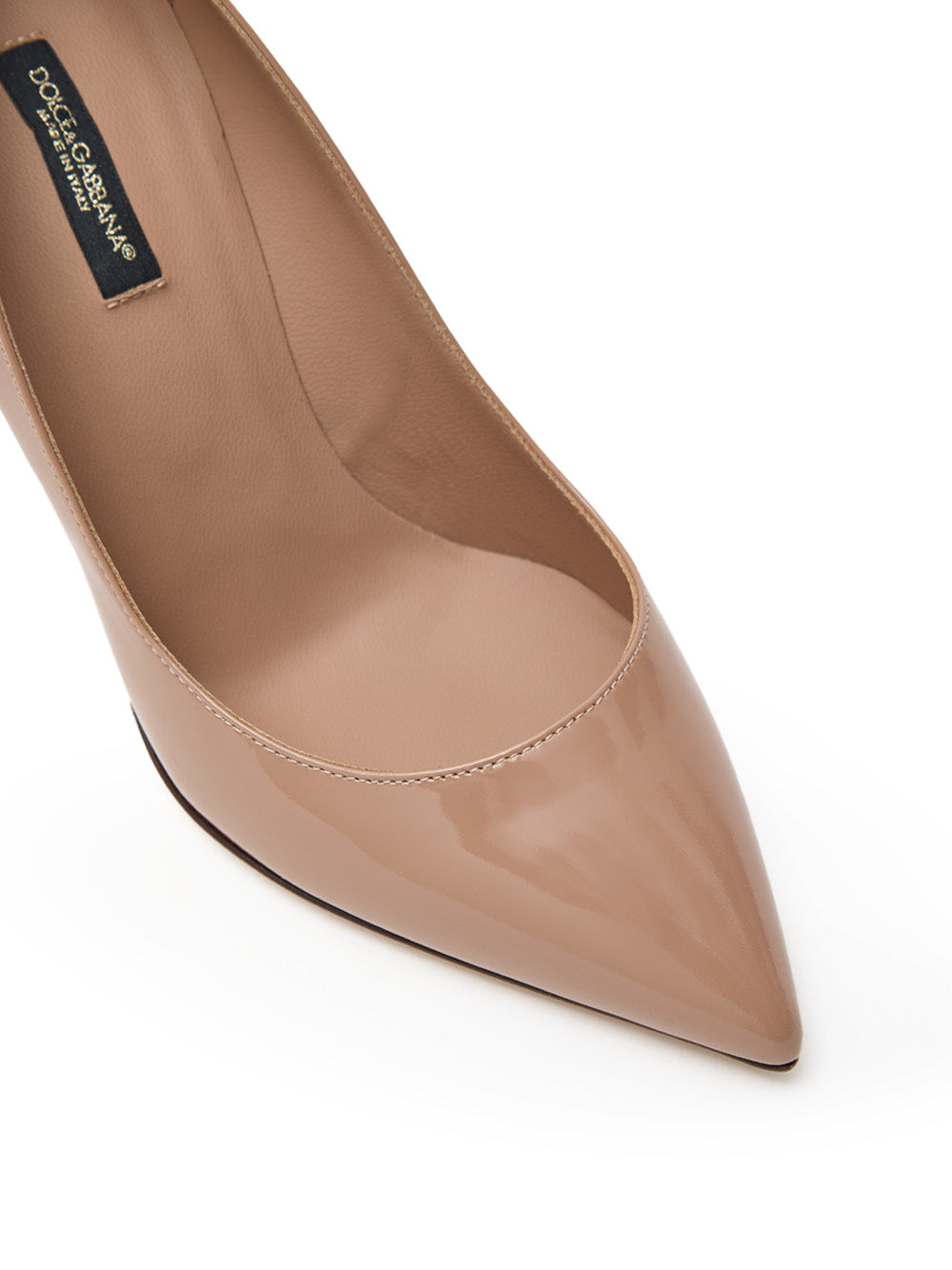 Décolleté in Vernice Cipria Dolce & Gabbana