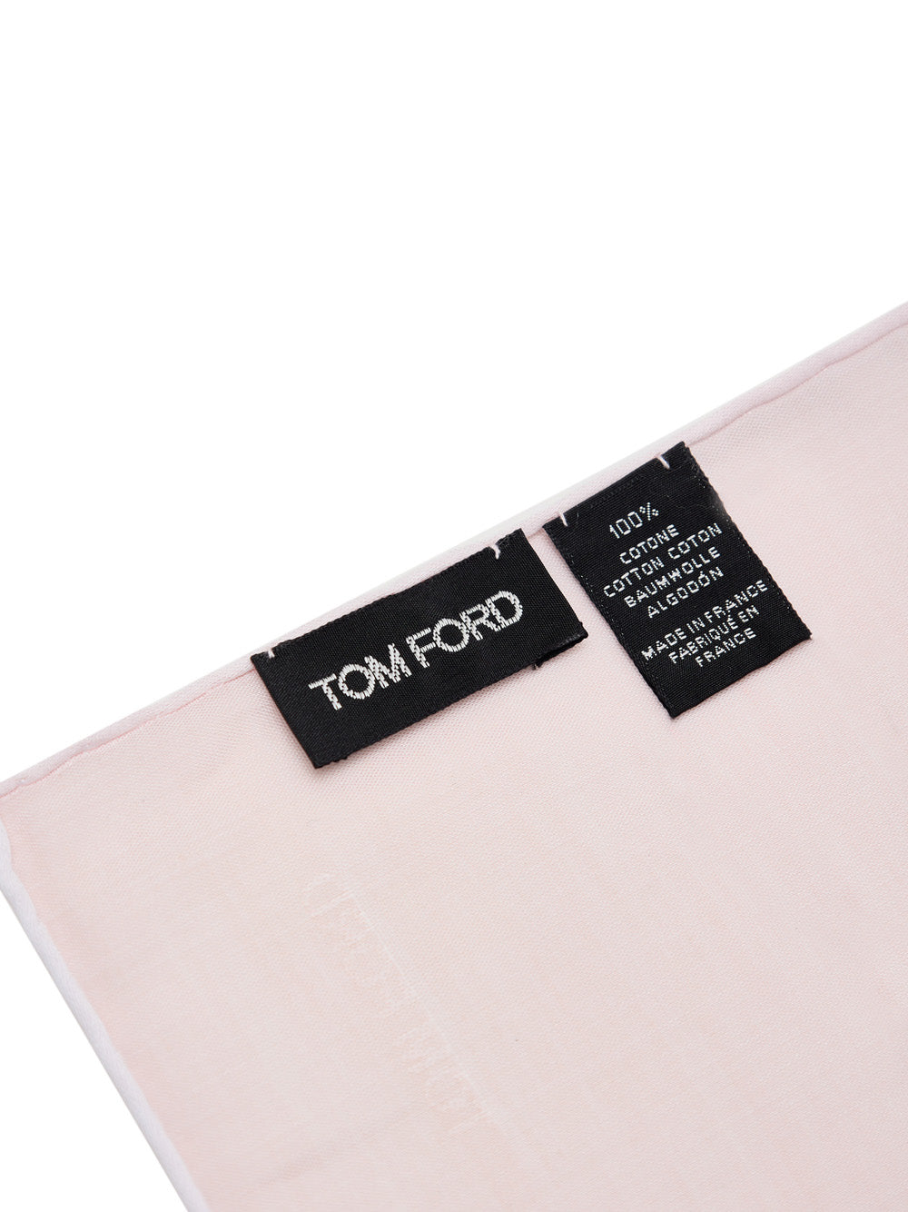 Fazzoletto da Taschino in Cotone Rosa Tom Ford