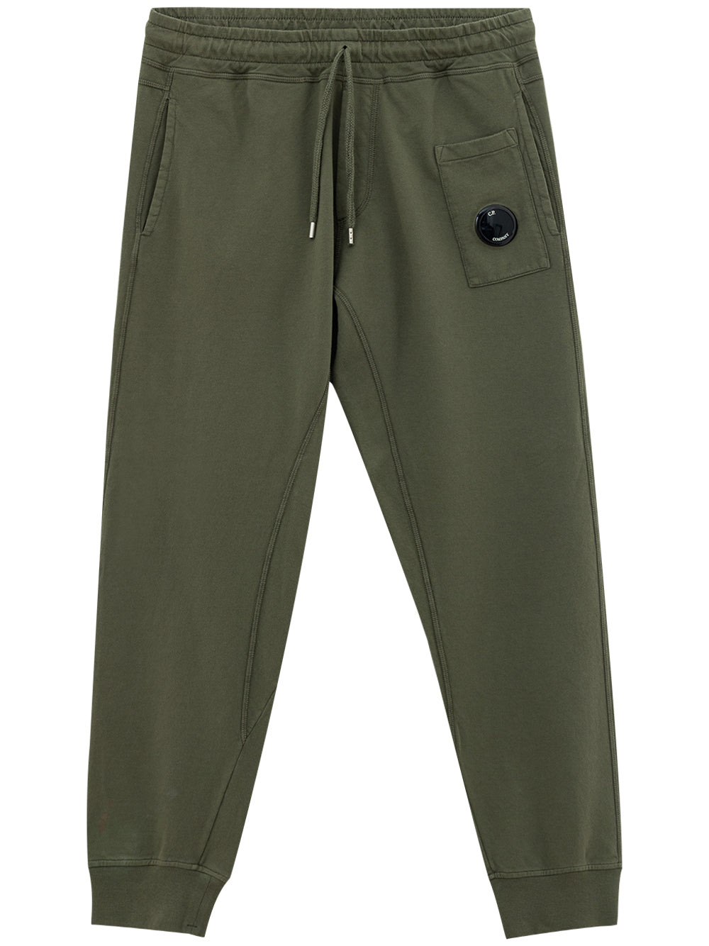 CP Company green jogging trousers