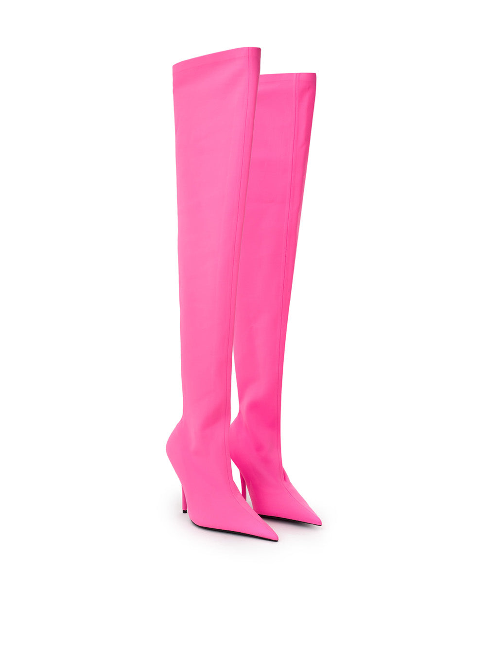 Knife Balenciaga Fluo Pink Over The Knee Boot