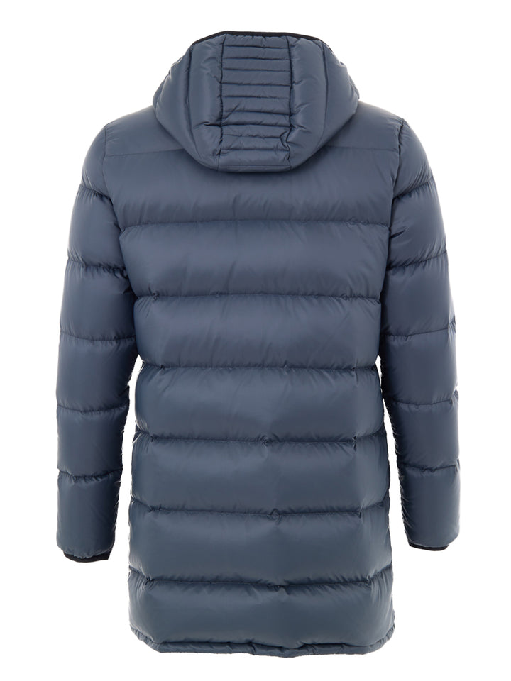 Giubbino PIumino Media Lunghezza in Grigio Moose Knuckles