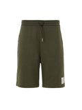Pantaloncini Verdi in Cotone Mezza Coscia Thom Browne