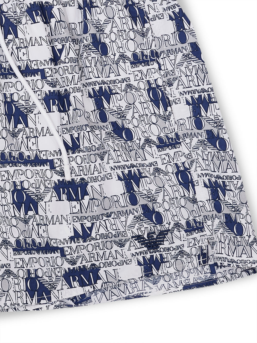 Costume Boxer con Stampa Emporio Armani