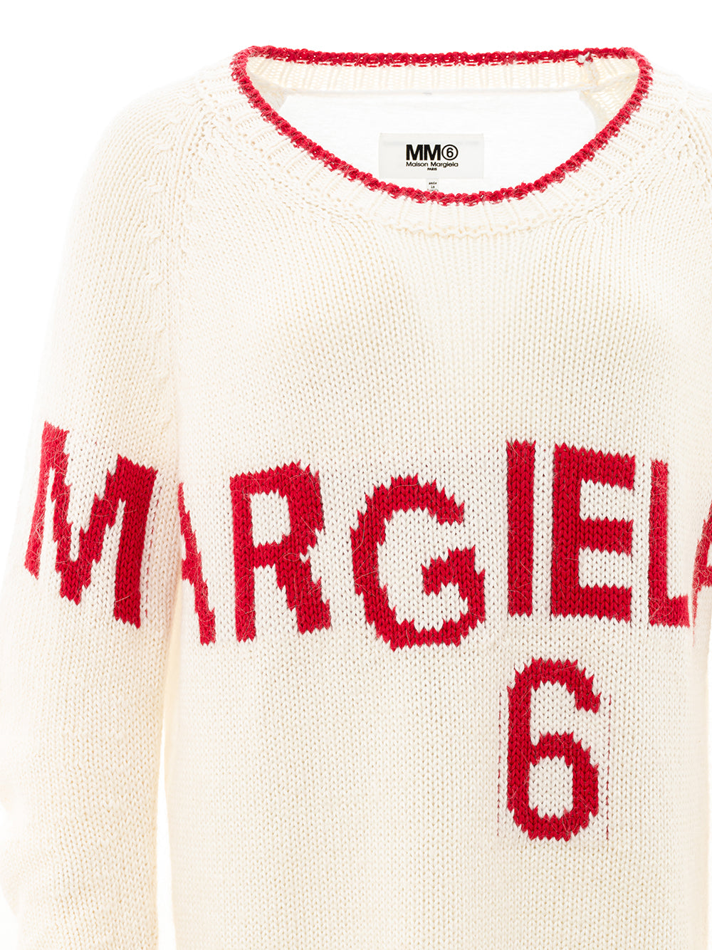 Oversized MM6 Maison Margiela sweater with logo