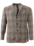 Giacca Check Tortora Lardini