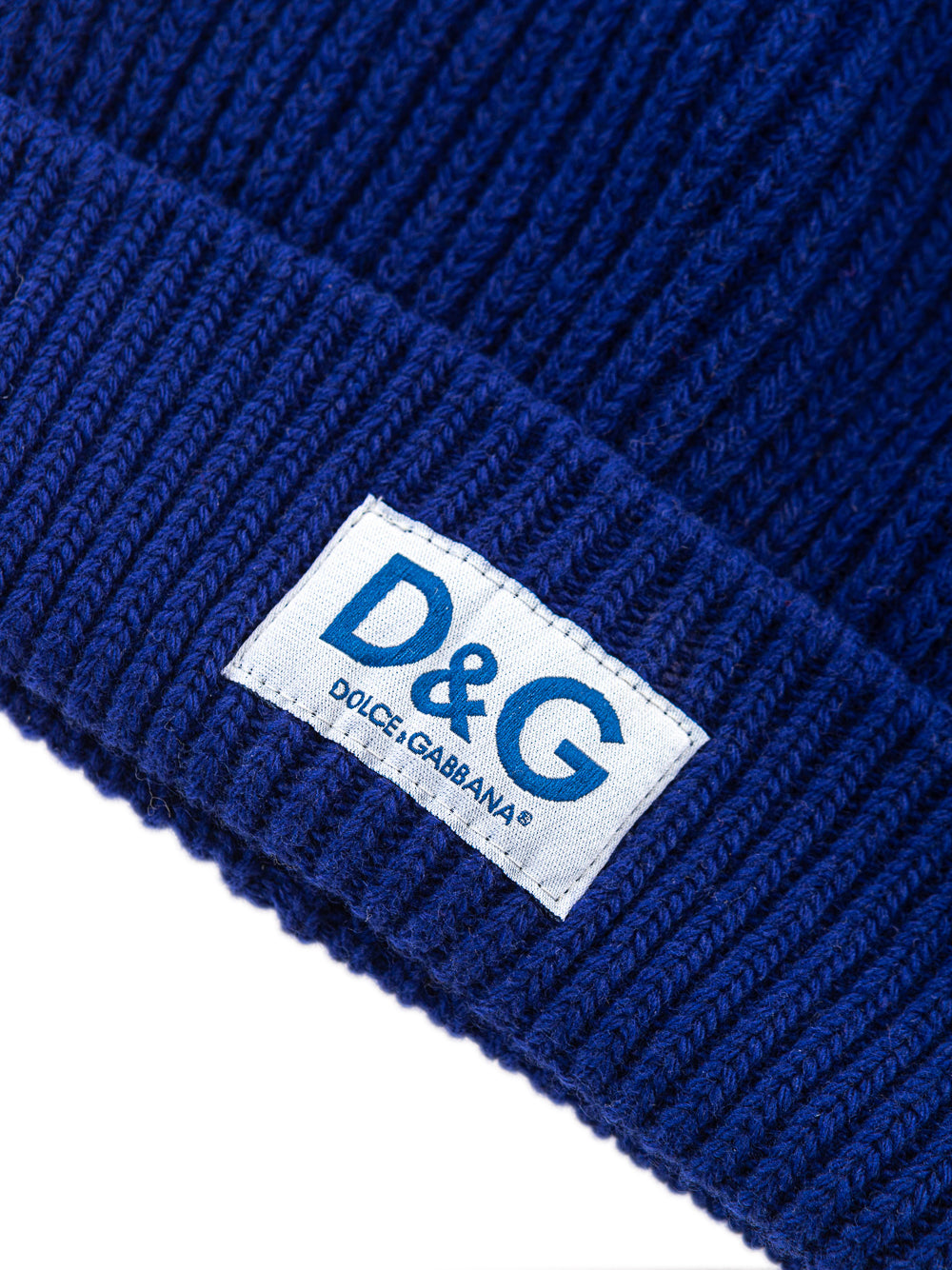 Dolce & Gabbana Blue Wool Cap