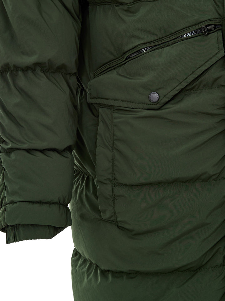 Giubbino Piumino Lungo Verde Paul & Shark