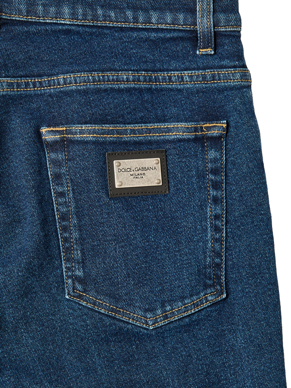 Jeans Skinny Cinque Tasche in Blu Dolce & Gabbana