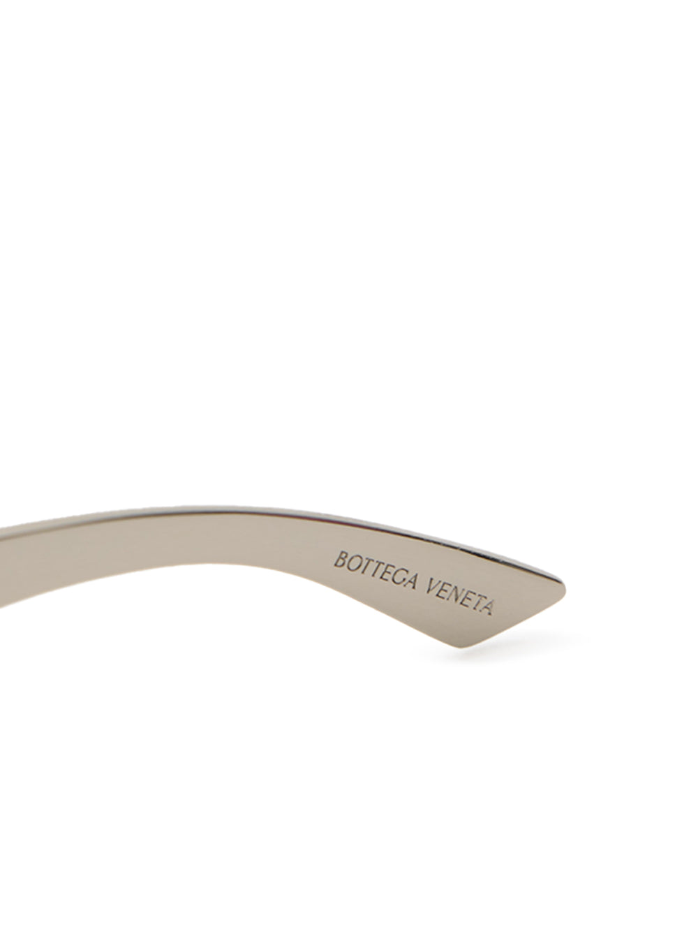 Bottega Silver Veneta Metal Sunglasses