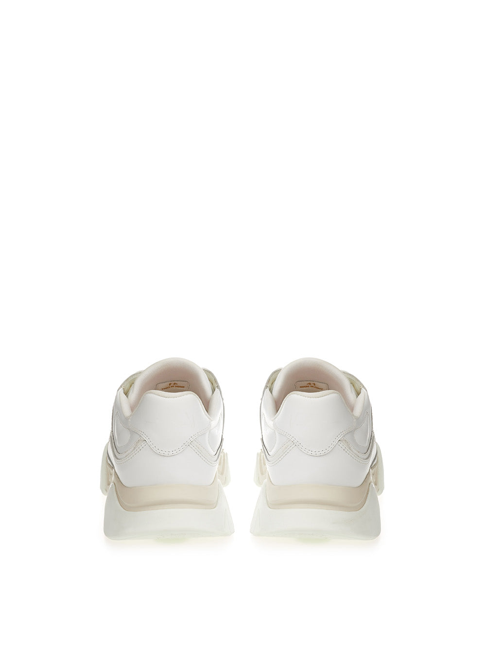 White Versace sneakers