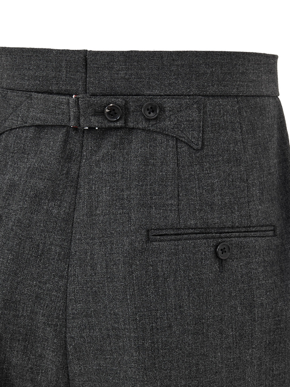 Pantaloni Sartoriali in Lana Grigia Thom Browne