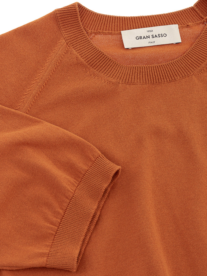 Half Sleeve Shirt in Gran Sasso Brown