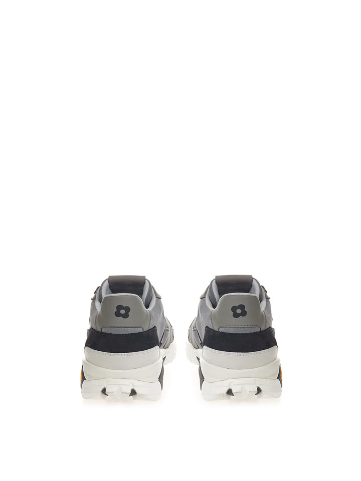 Black/Grey Lardini Sneaker by Yosuke Aizawa