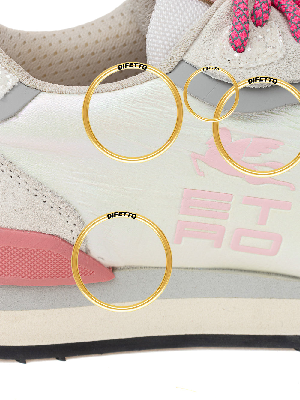 Sneaker Jacquard 'Pegaso' con Dettagli Cristalli Etro