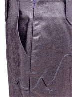 Gonna Lurex in Eco-Pelle Viola Tom Ford