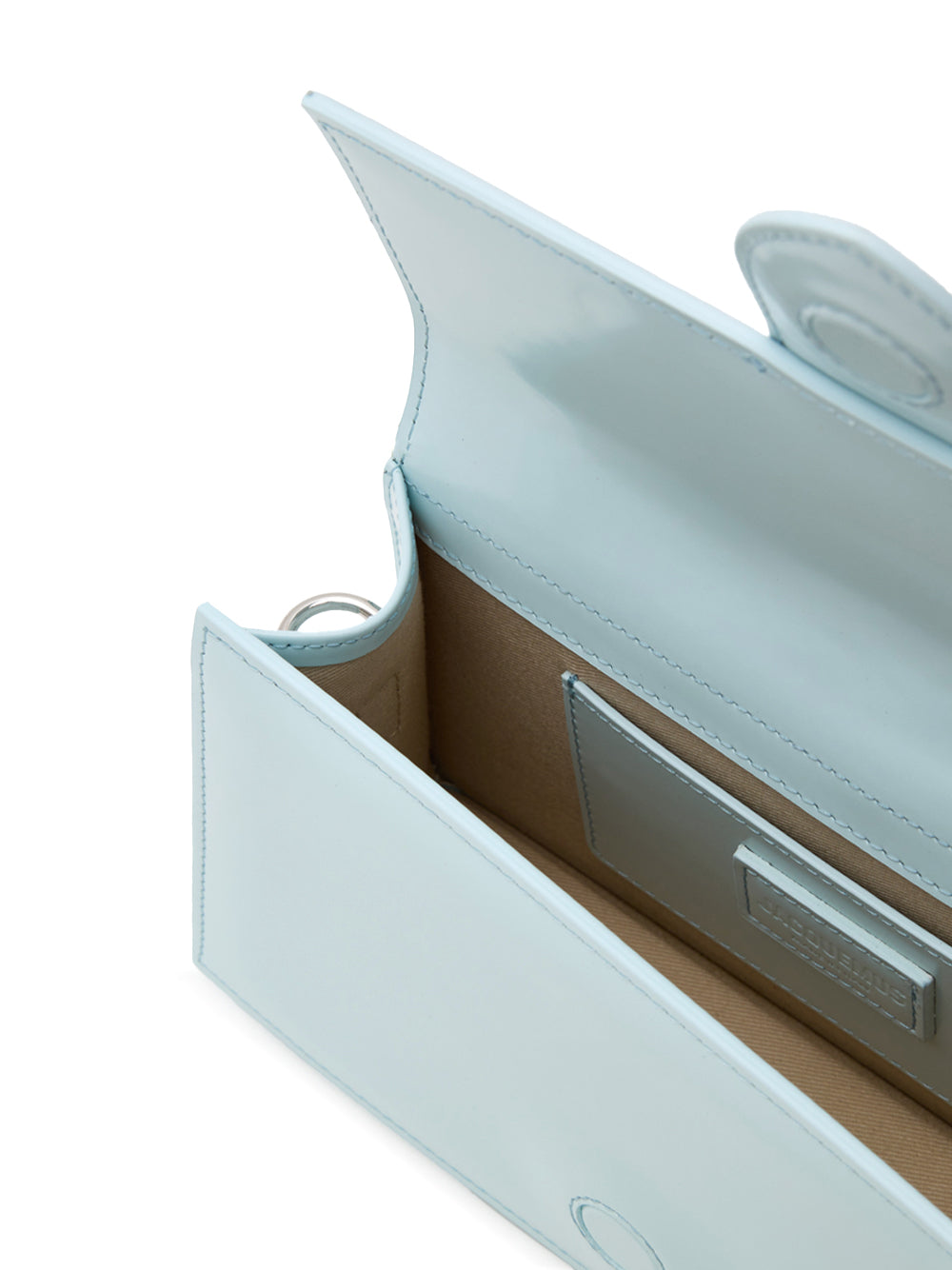 Le grand baby τσάντα σε μπλε δέρμα jacquemus