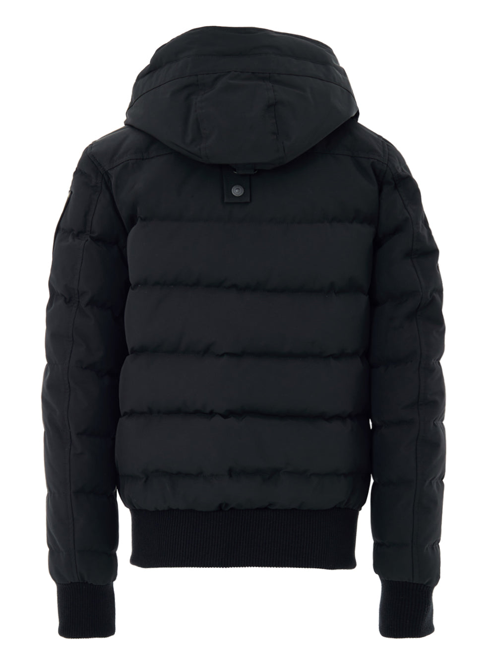 Giubbino Bomber Imbottito in Nero Moose Knuckles