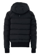 Giubbino Bomber Imbottito in Nero Moose Knuckles