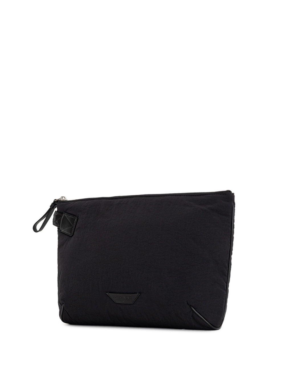 Pochette Light Paper in Nylon nero Bottega Veneta
