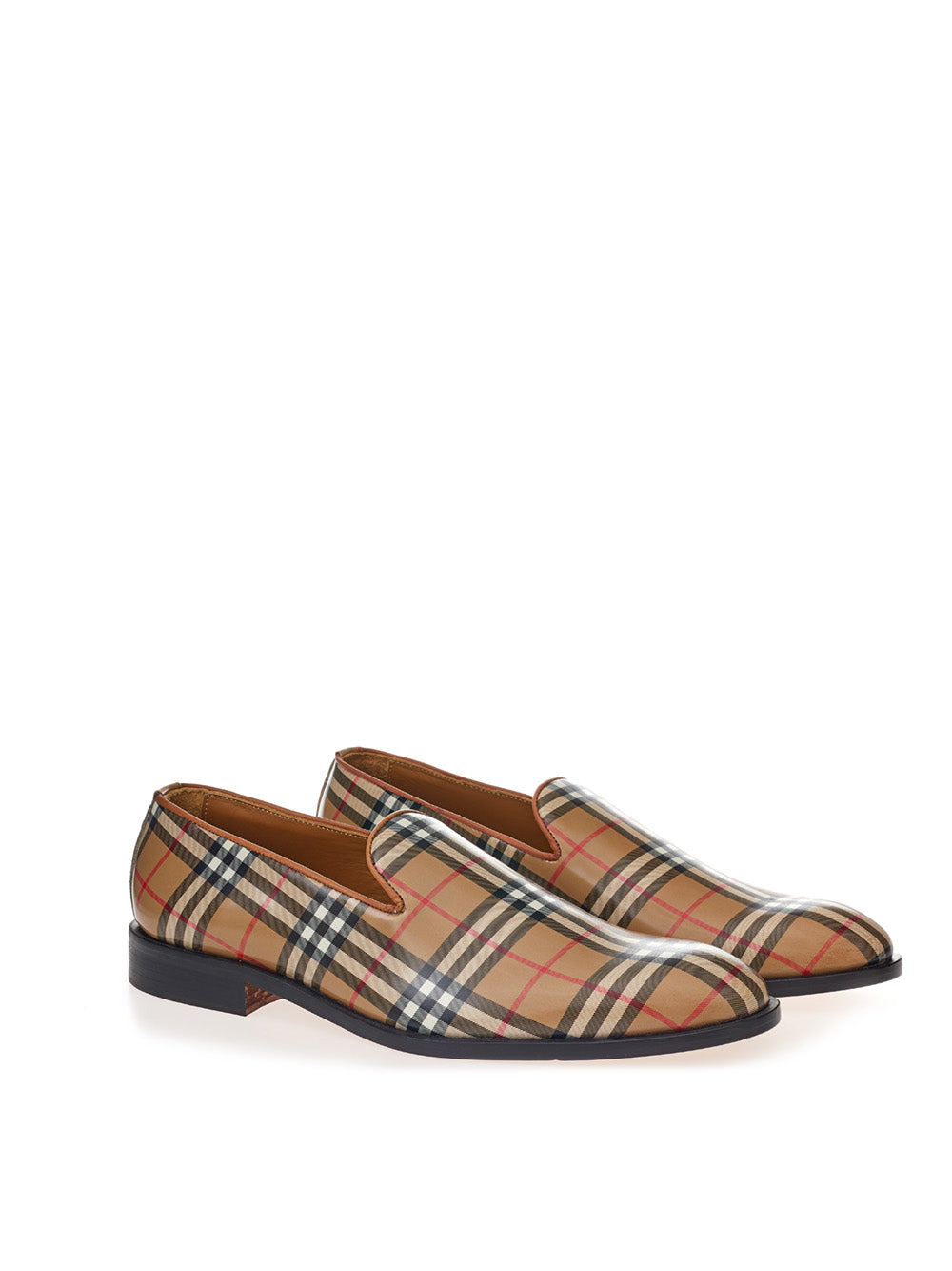 Burberry-Loafer mit Karomuster