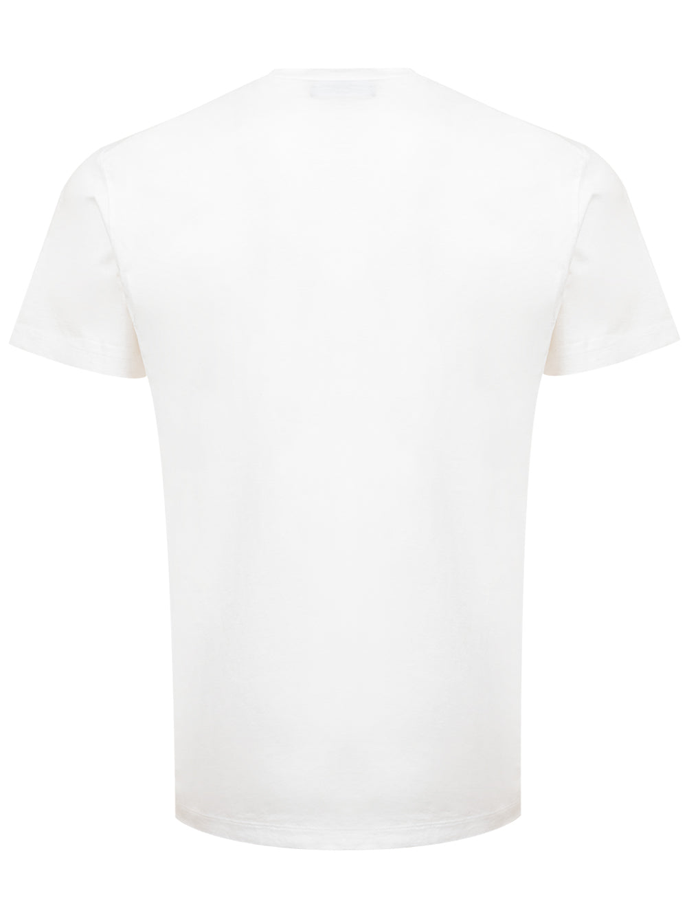 T-Shirt in Cotone Bianca 'Kiss The Pine' Dsquared2.