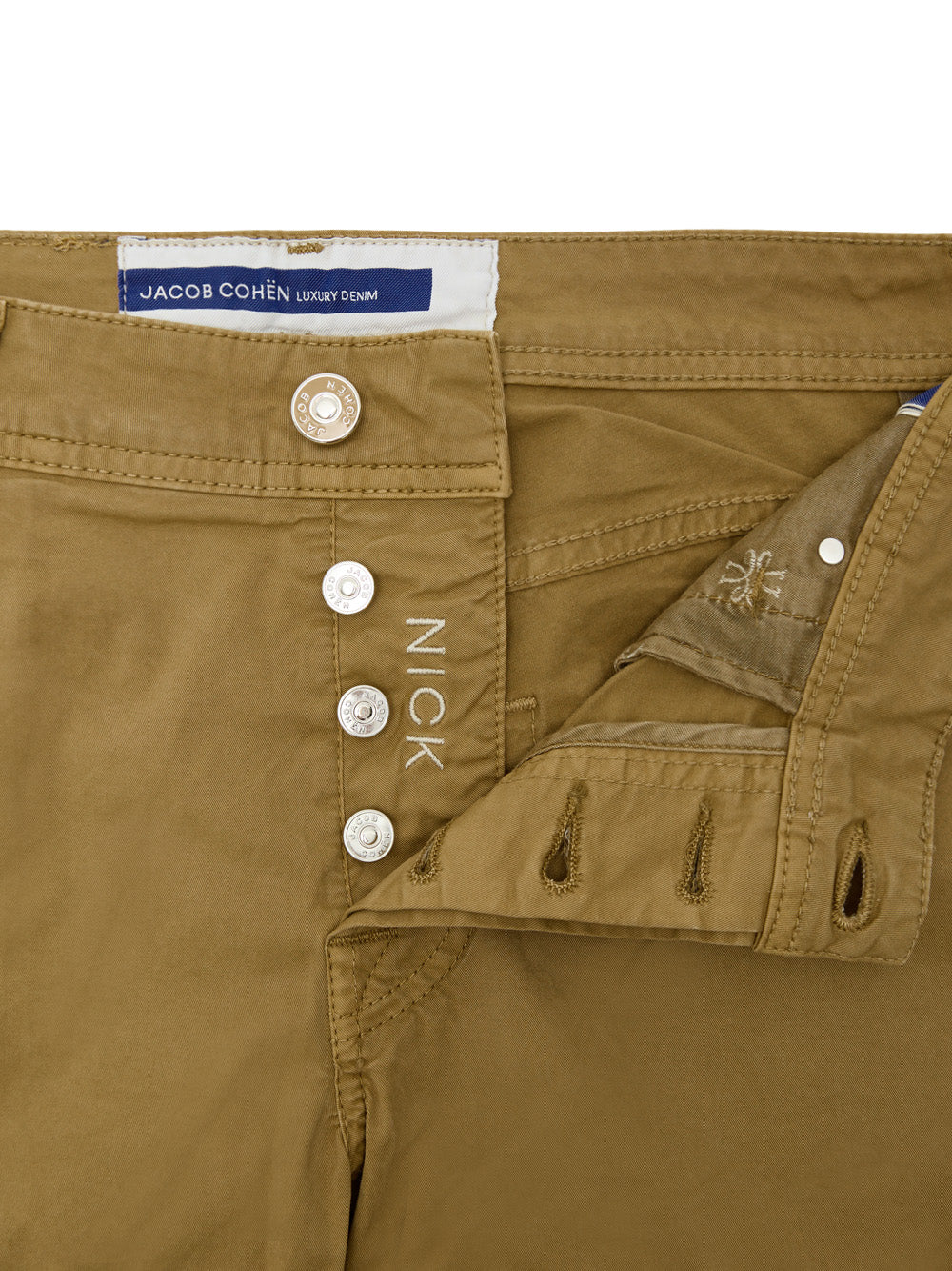 Nick παντελόνια στο Stretch Ocher Jacob Cohen Cotton