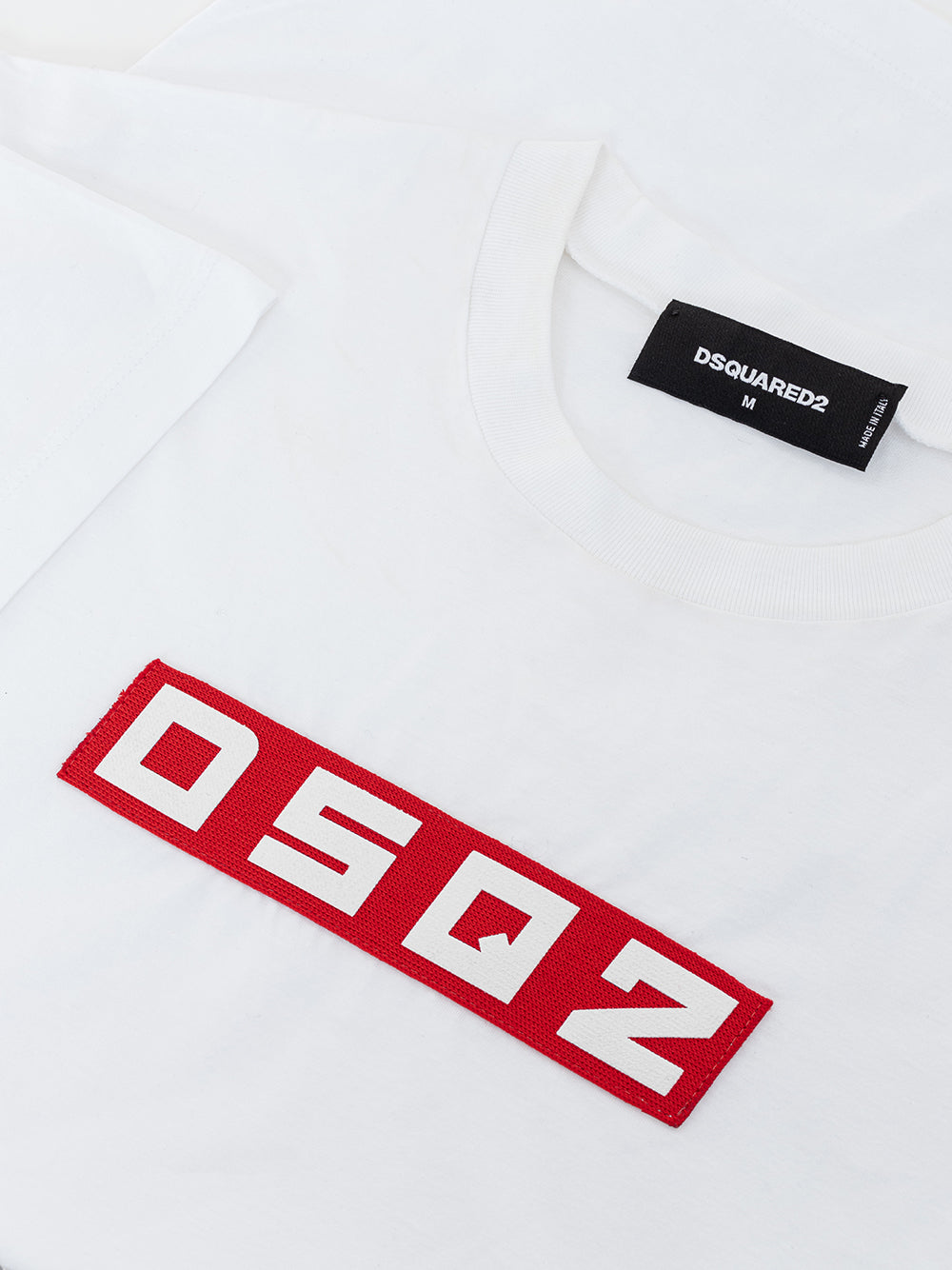 T-Shirt in Cotone bianca Dsquared2