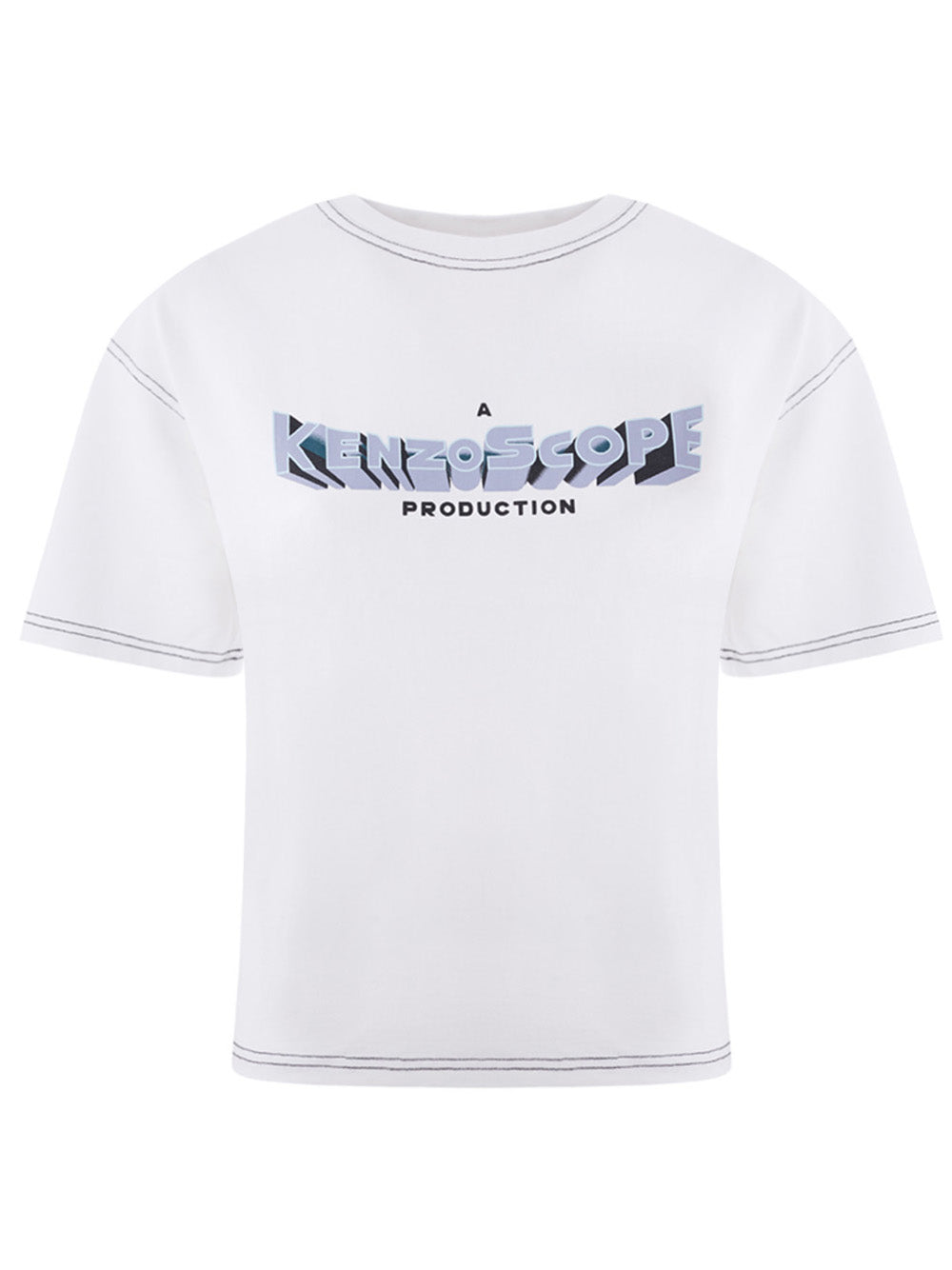 T-Shirt in Cotone bianco Kenzo