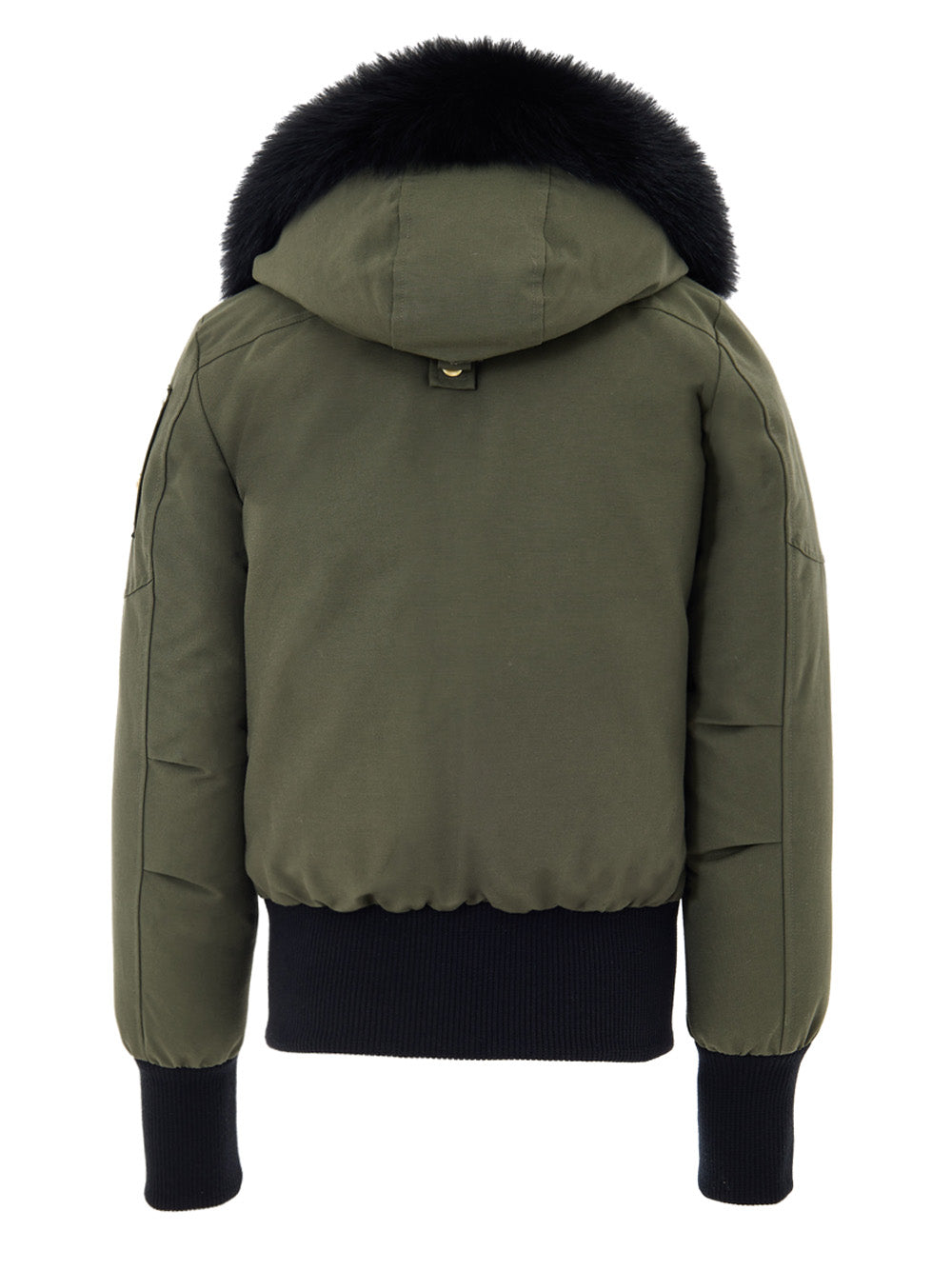Giubbino Bomber Verde con Pompom Moose Knuckles